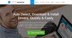 Desktop Screenshot of drivernavigator.com